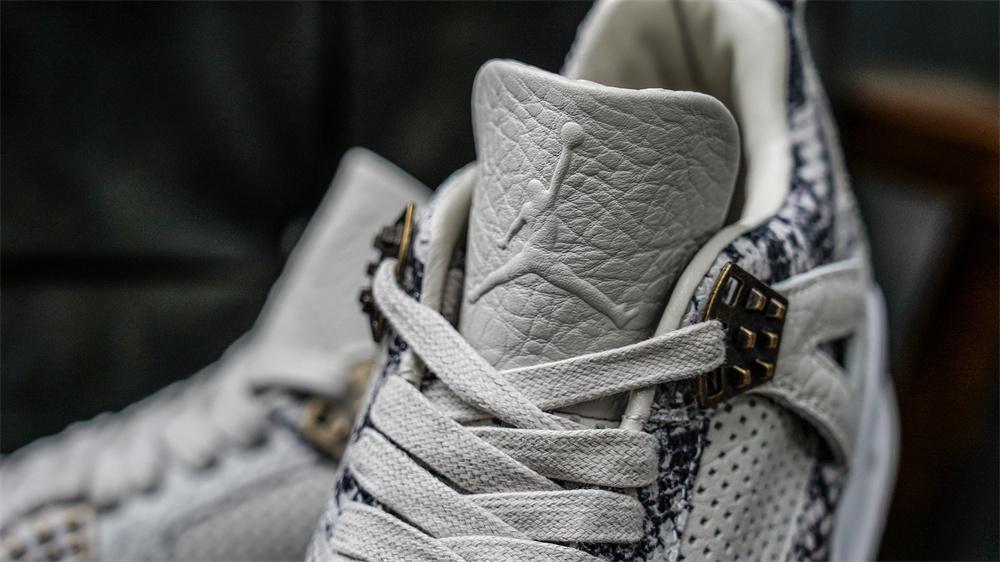 PK GOD Jordan 4 RetroSnakeskin RETAIL MATERIALS READY TO SHIP